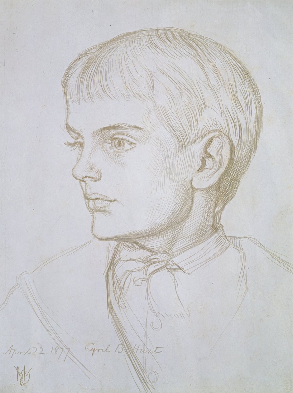 Meu filho Cirilo, 1877 de William Holman Hunt