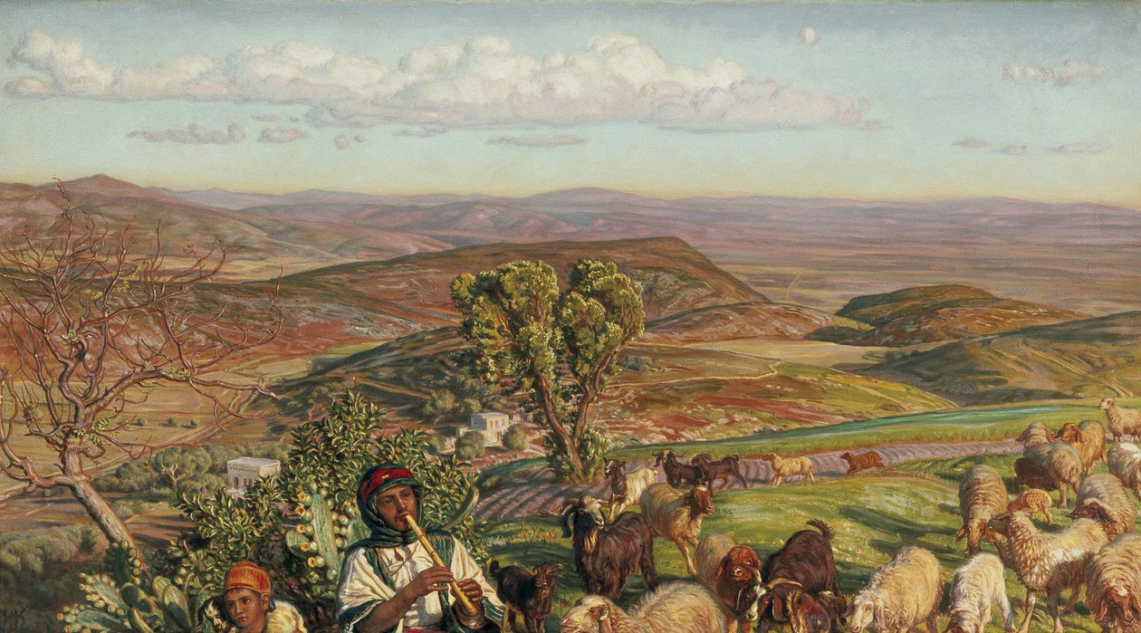 Planície de Esdraelon das alturas acima de Nazaré, século XIX de William Holman Hunt