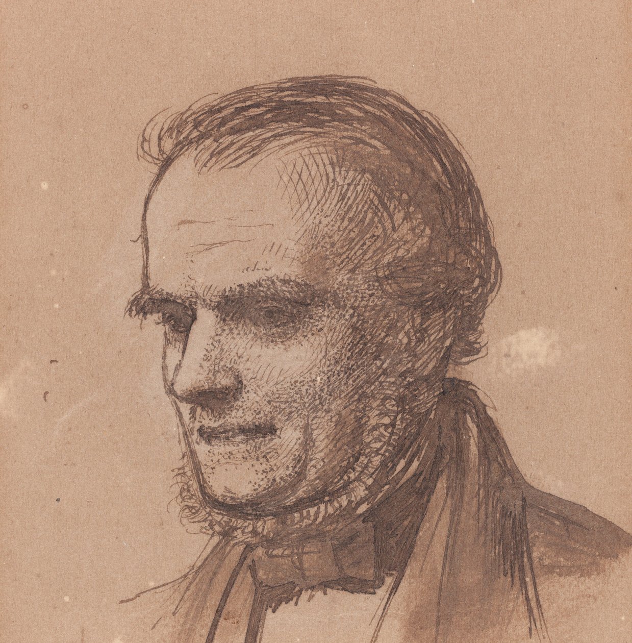 O Pai do Artista, William Hunt de William Holman Hunt