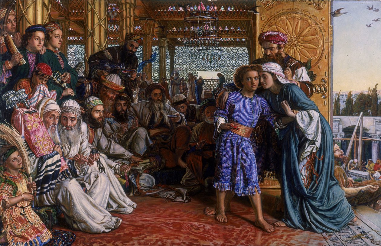 O Encontro do Salvador no Templo de William Holman Hunt