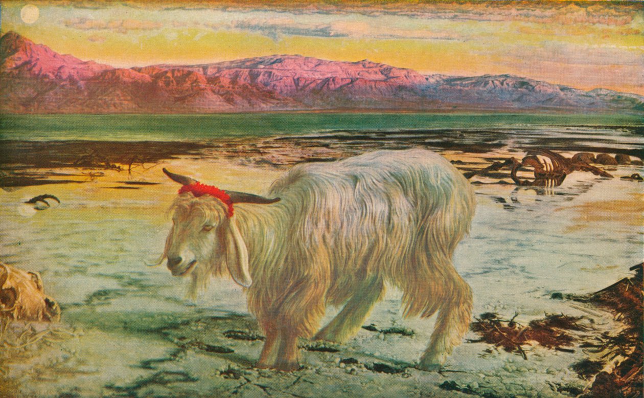 O bode expiatório, 1854-56, 1911 de William Holman Hunt