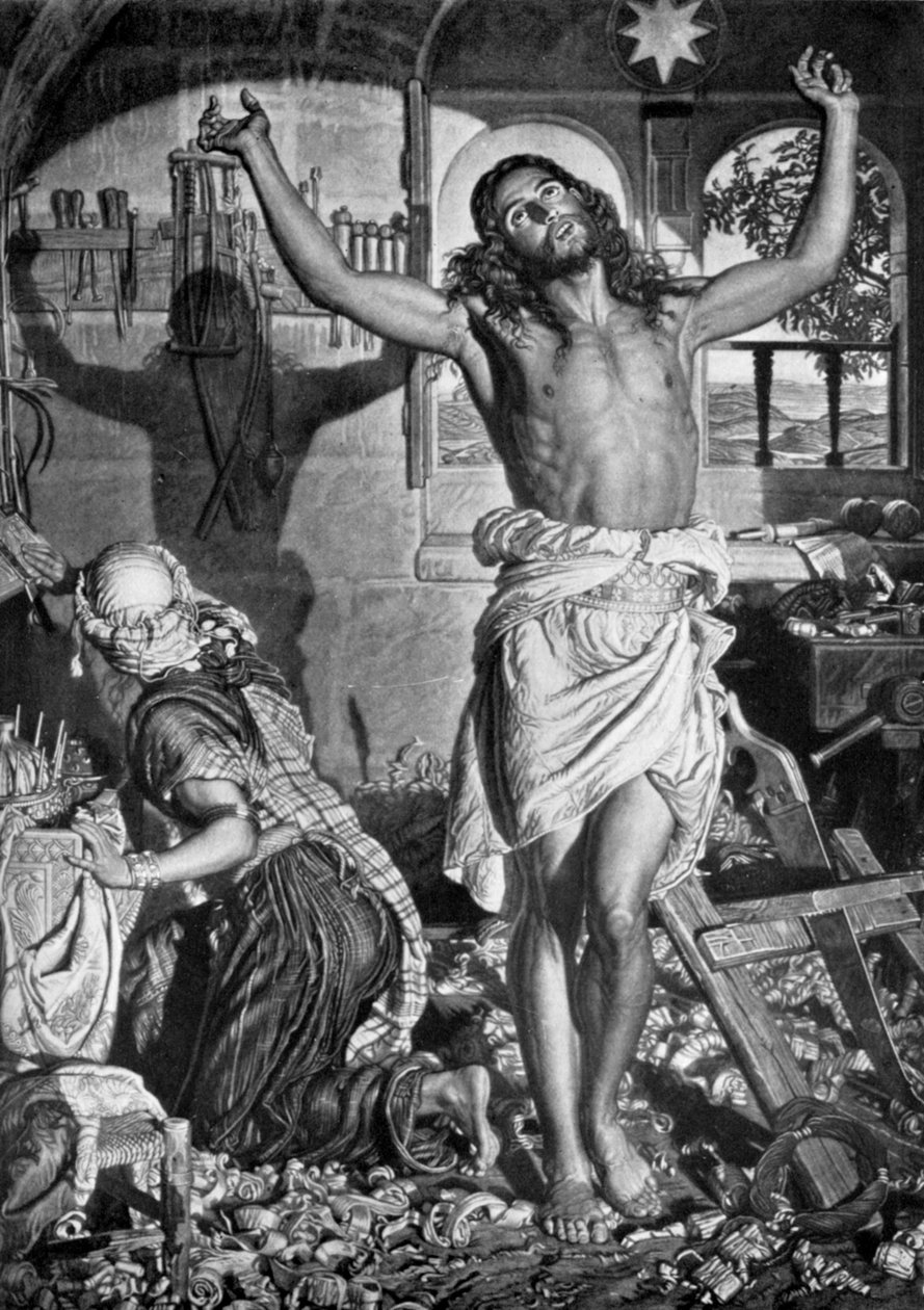 A Sombra da Cruz, 1926. de William Holman Hunt