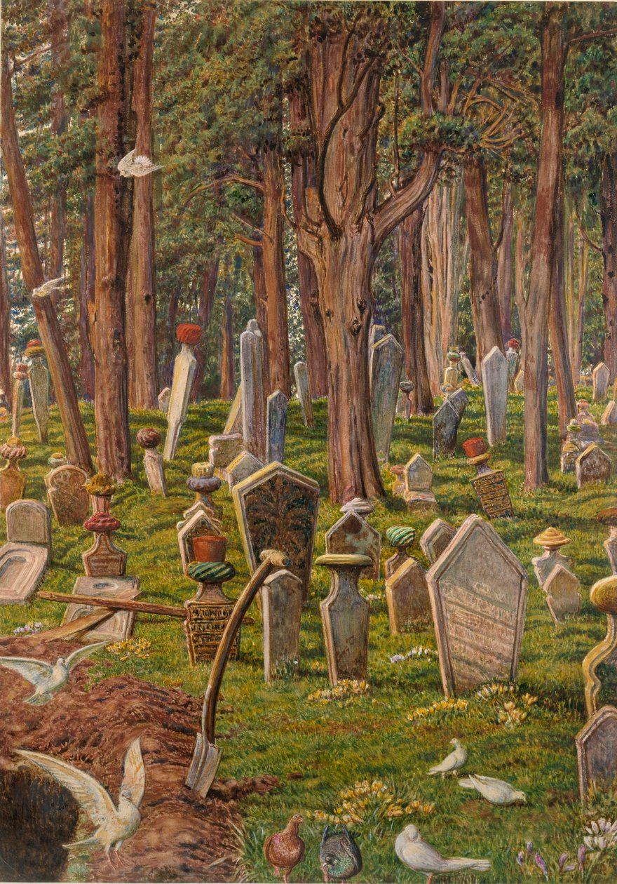 A Cidade Adormecida: o Cemitério de Pera, Constantinopla, 1856-1888 de William Holman Hunt
