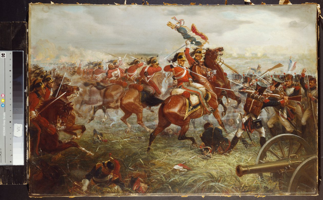 Captura da Águia, Waterloo, 1898 de William Holmes Sullivan