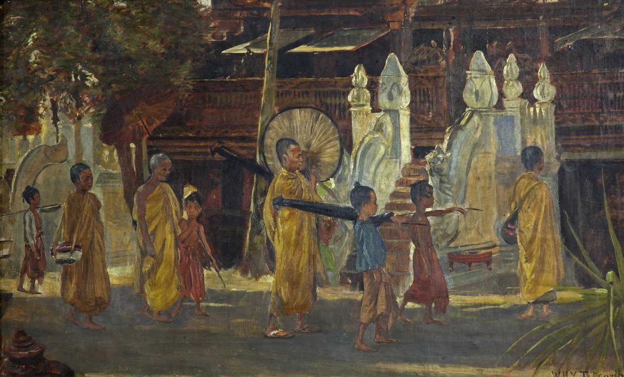 Uma procissão na Birmânia de William Holt Yates Titcomb