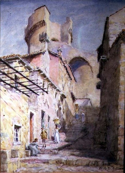 Carro (aguarela sobre papel) de William Holt Yates Titcomb