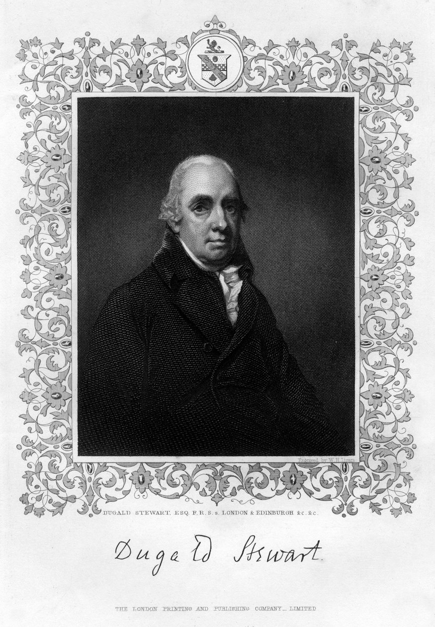 Dugald Stewart, século XIX de William Home Lizars