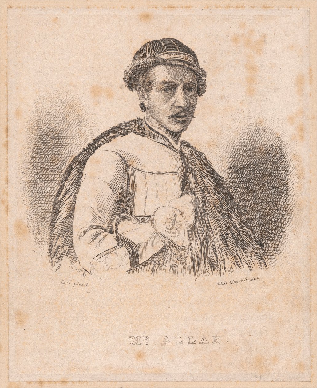 Sr. Allan. de William Home Lizars