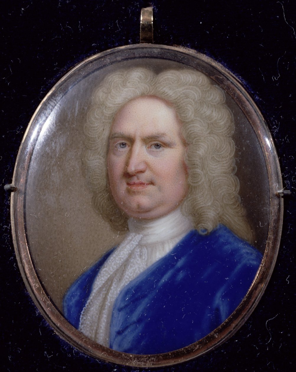 Miniatura de George Frederick Handel (1685-1759) (esmalte sobre cobre) de William Hopkins Craft
