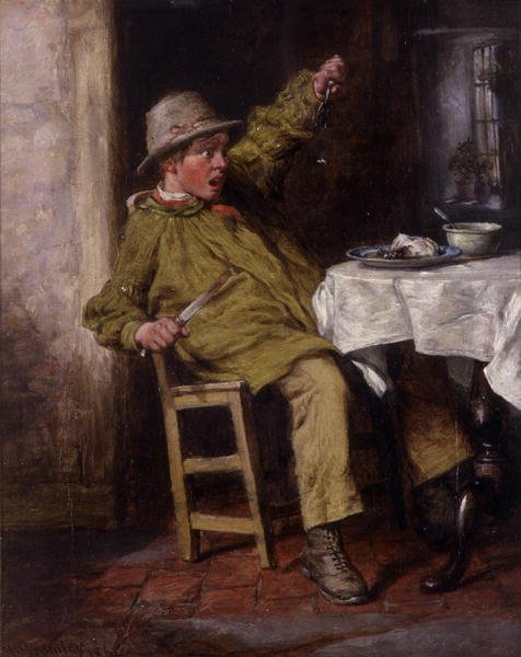 The Wasp! 1864 (óleo sobre tela) de William III Bromley