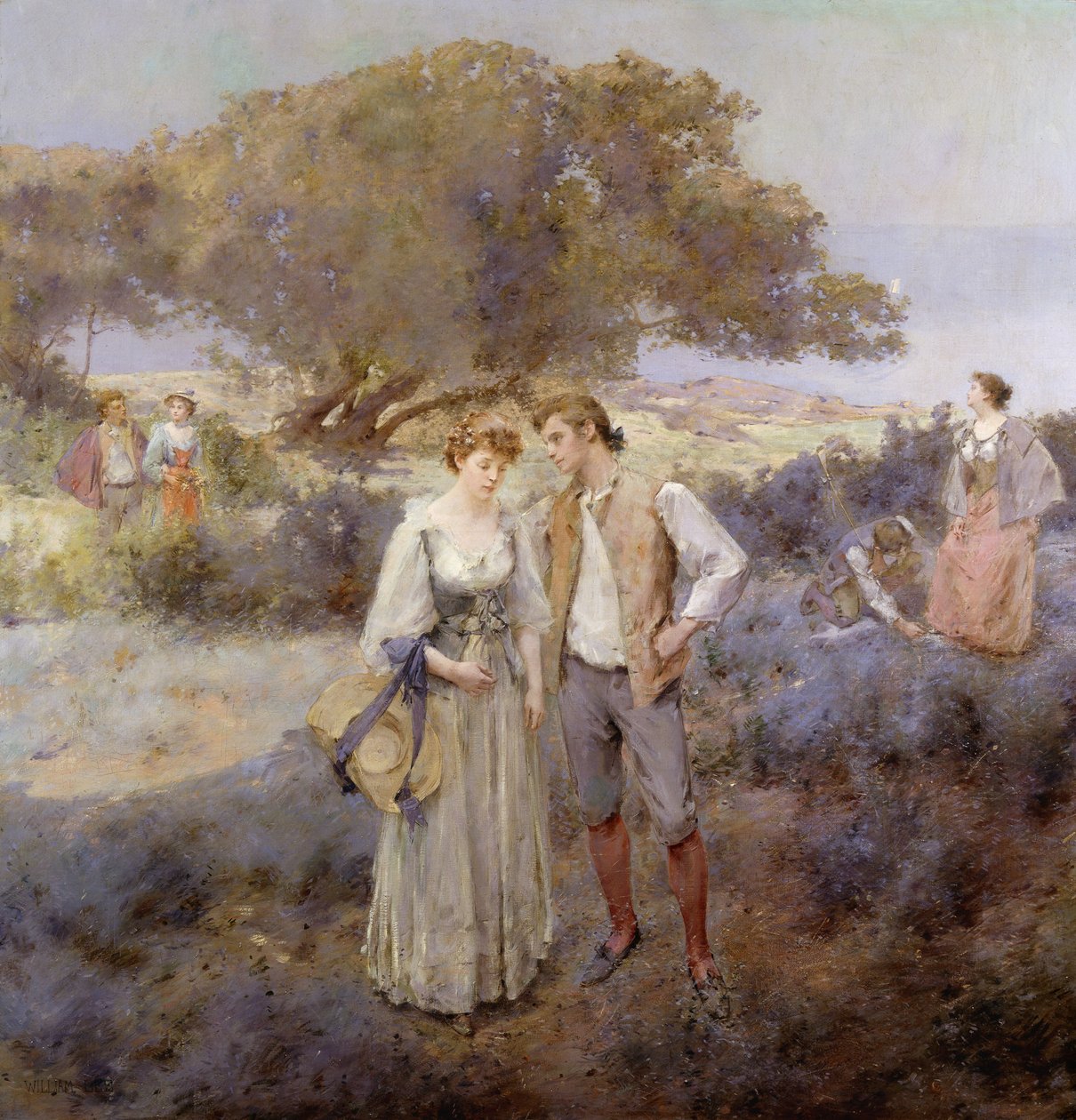 O retorno de Cythere, c.1892 de William II Lee