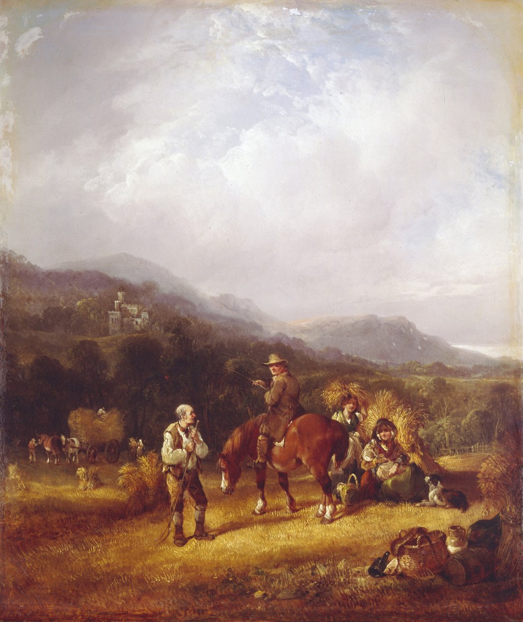 A colheita do trigo de William I Shayer