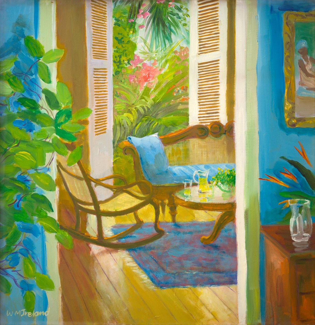 Limonada (óleo a bordo) de William Ireland