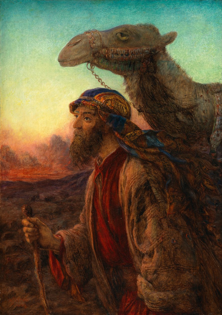 A viagem de regresso a casa, 1869 de William J. Webbe or Webb