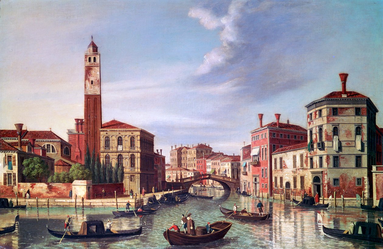 Palazzo Labia, Cannaregio Canal, c1750-1771 de William James