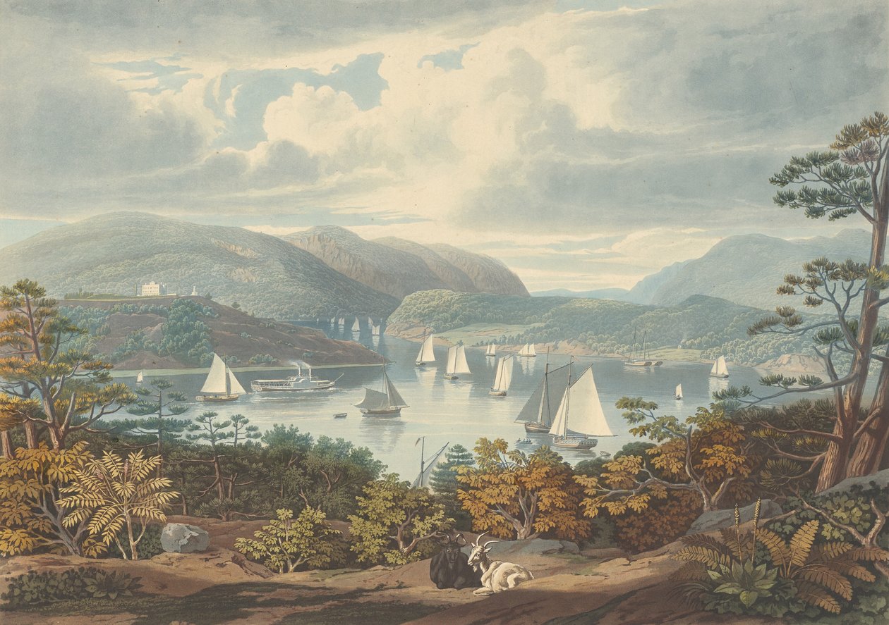 West Point, de Phillipstown, publicado em 1831. de William James Bennett