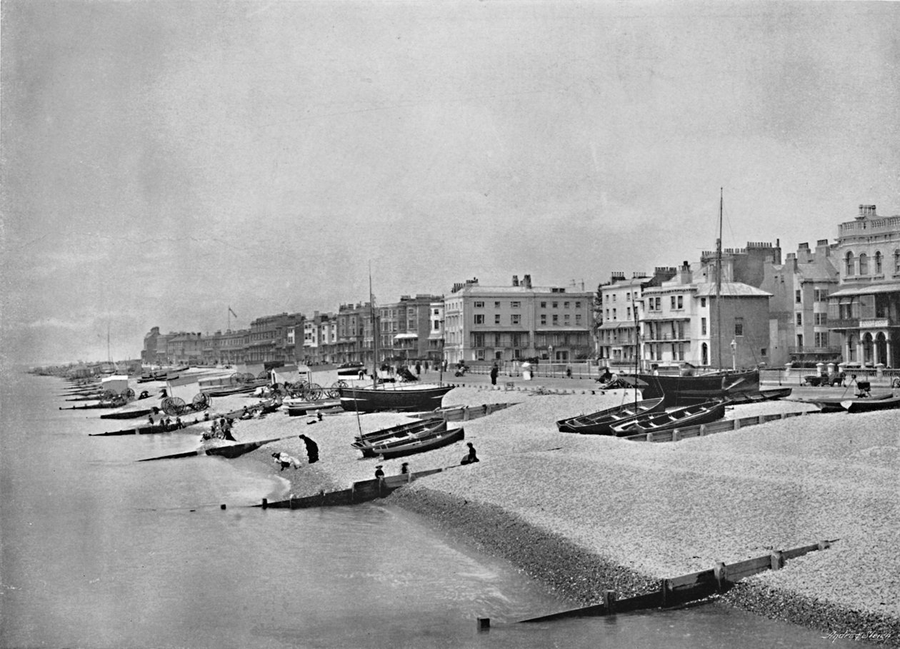 O desfile, Worthing, c1896 de William James Gardiner