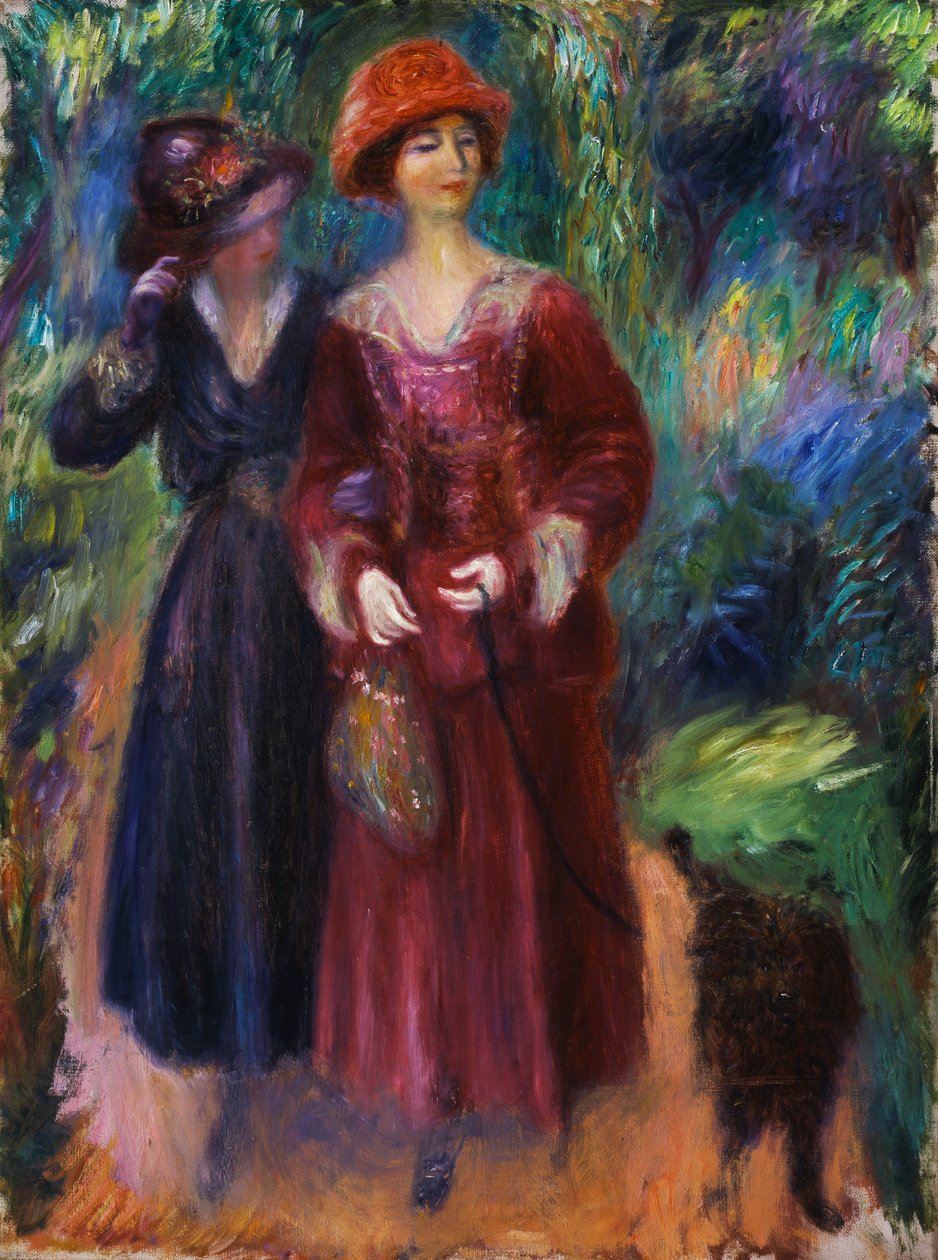 Um passeio no parque de William James Glackens