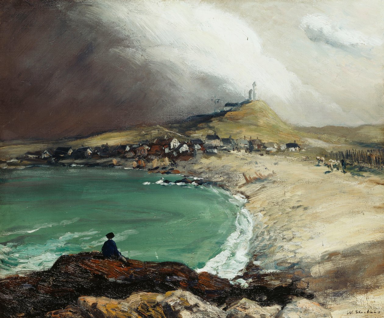 Cap Noir, St. Pierre de William James Glackens