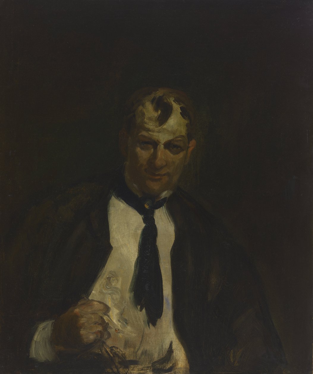 George Benjamin Luks, 1899. de William James Glackens
