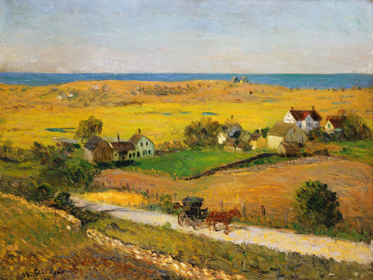 Paisagens da Nova Inglaterra de William James Glackens