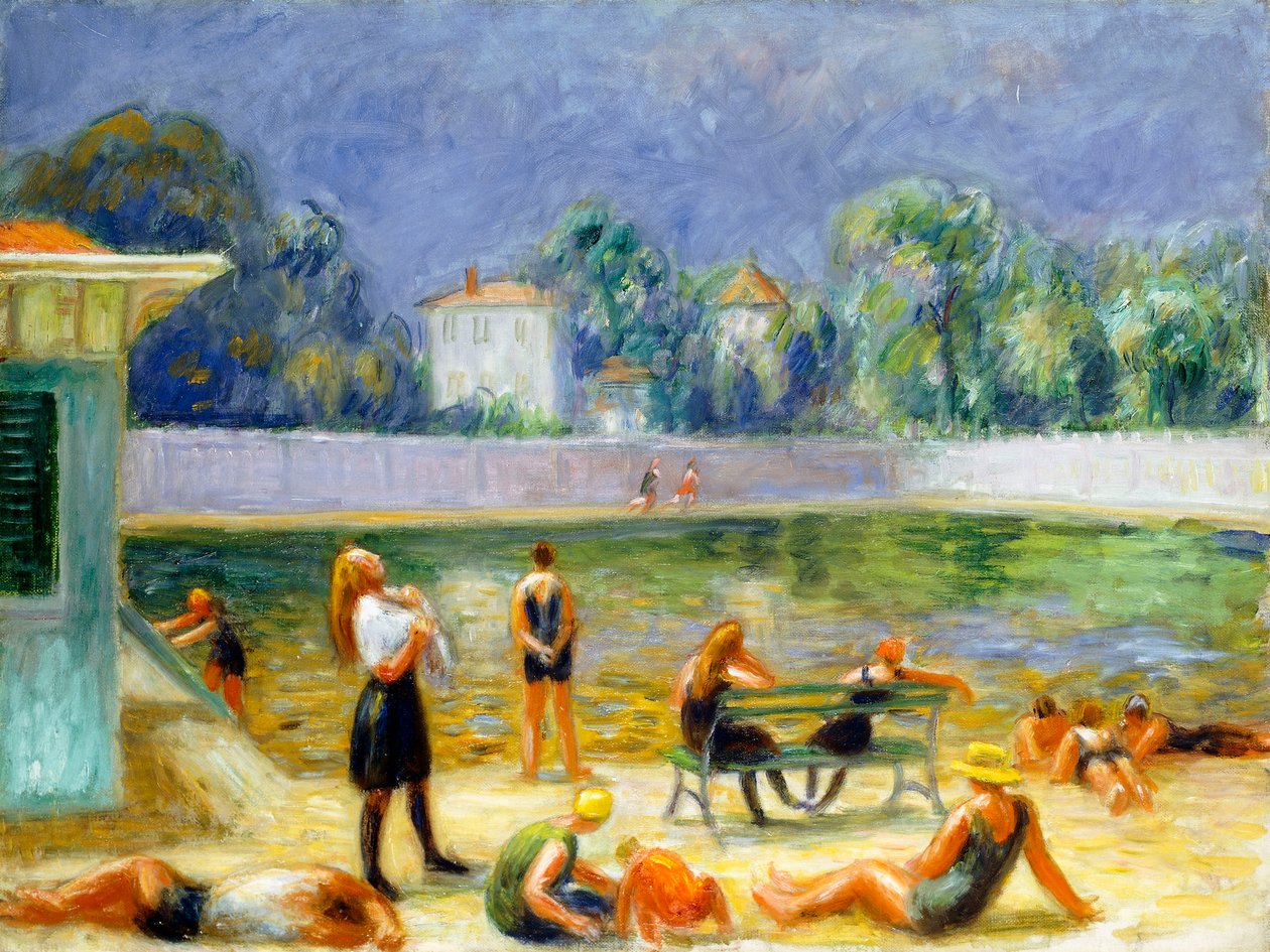 Piscina externa de William James Glackens