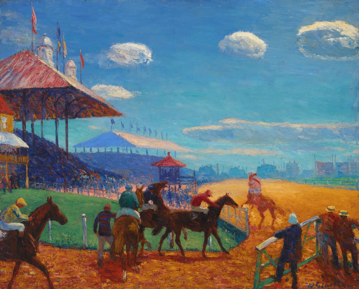 Autódromo de William James Glackens