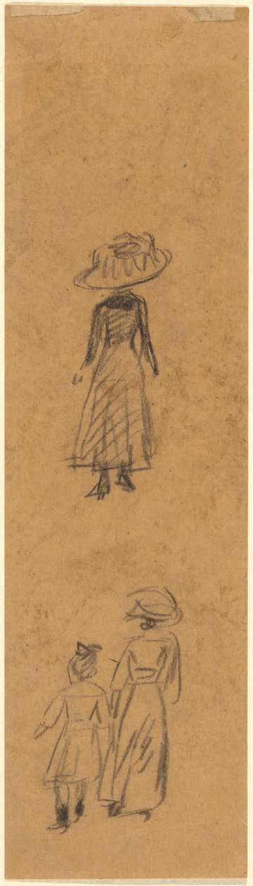 Esboço de Figuras de William James Glackens