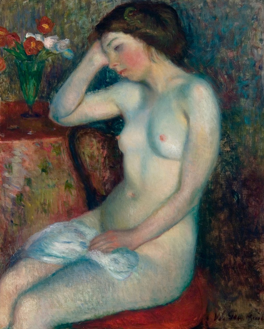 Rapariga Adormecida de William James Glackens