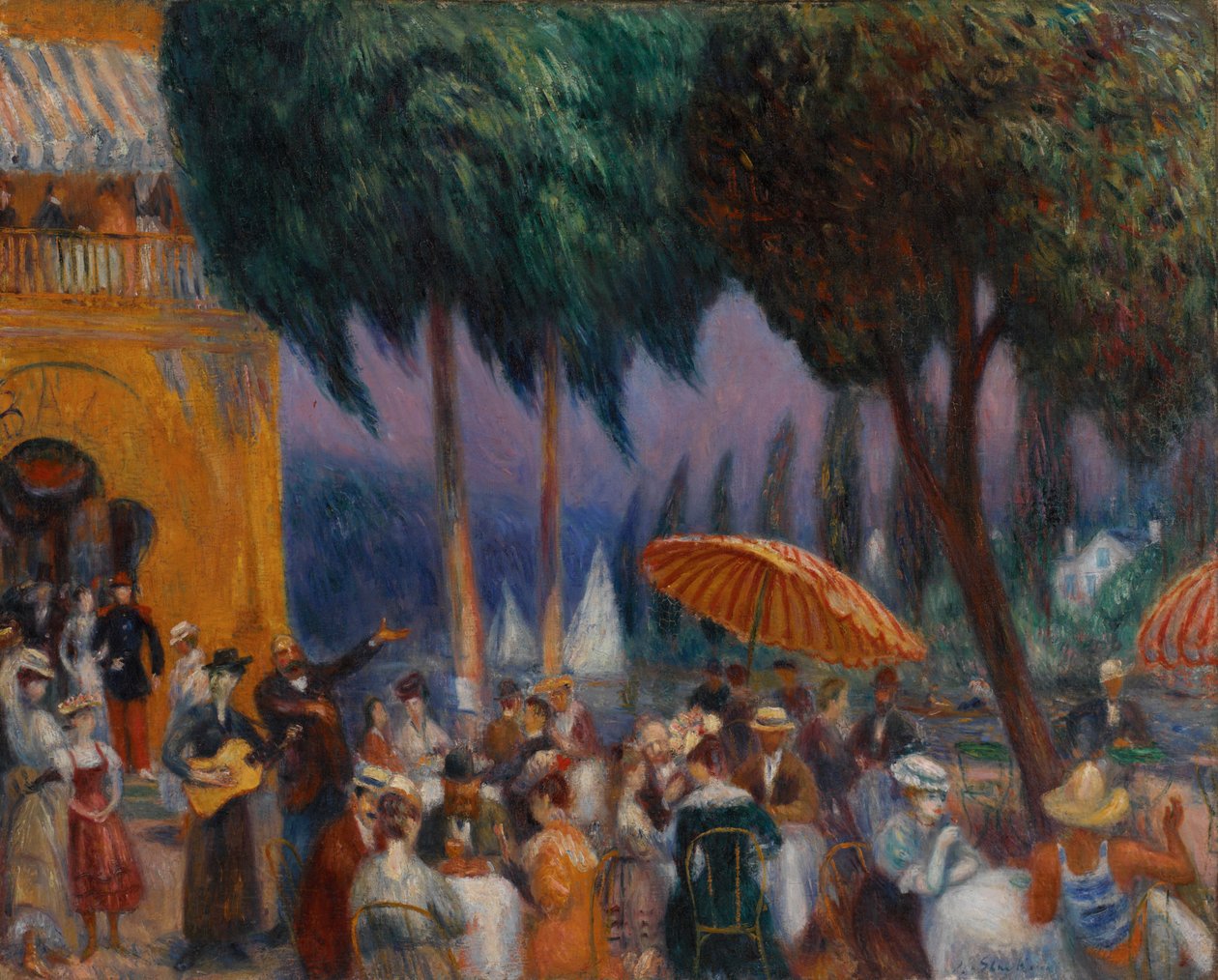 Domingo no Marne de William James Glackens