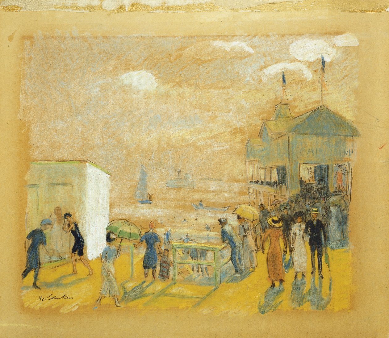 A bateria de William James Glackens