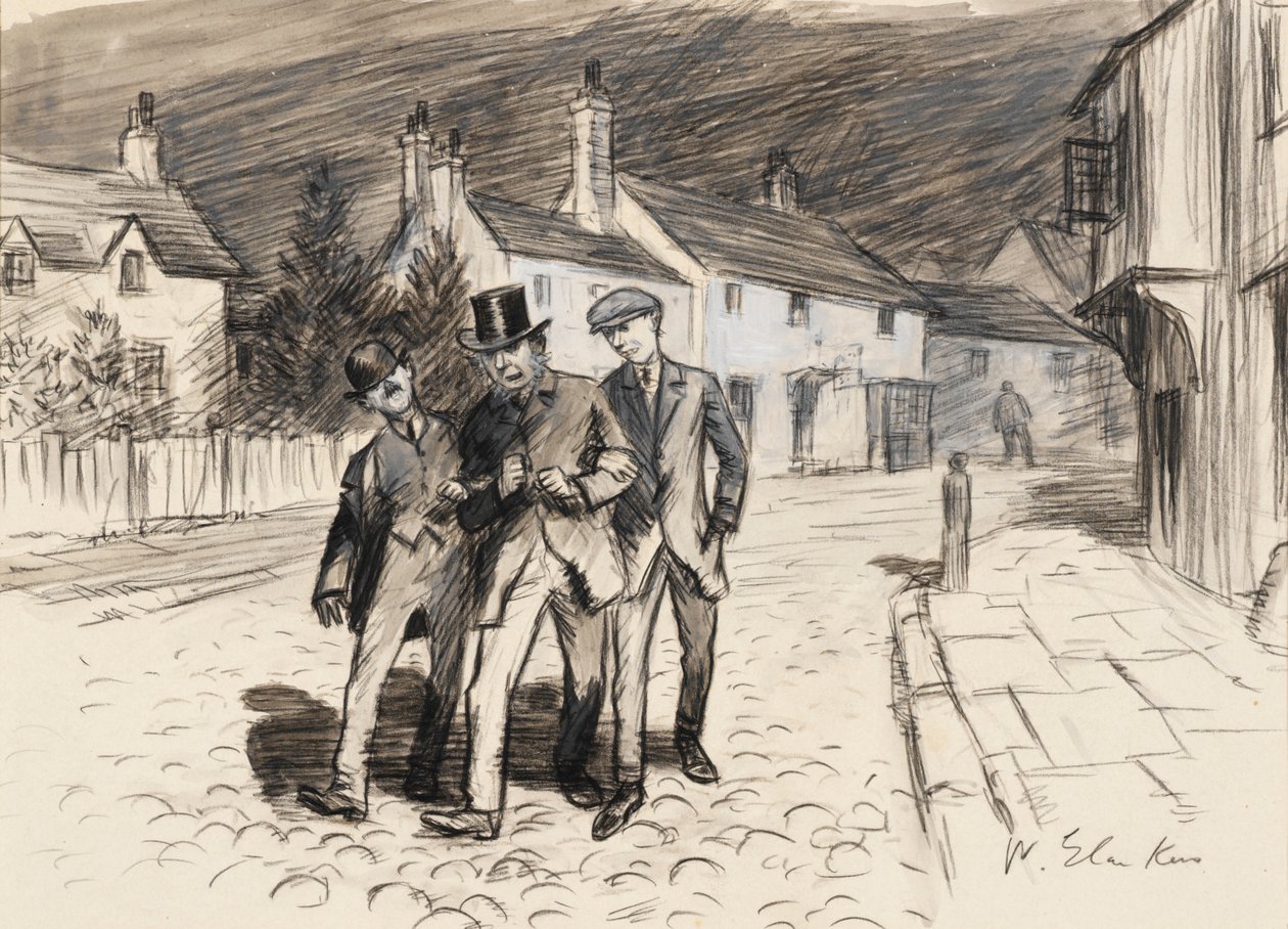 Depois fomos todos para casa de William James Glackens