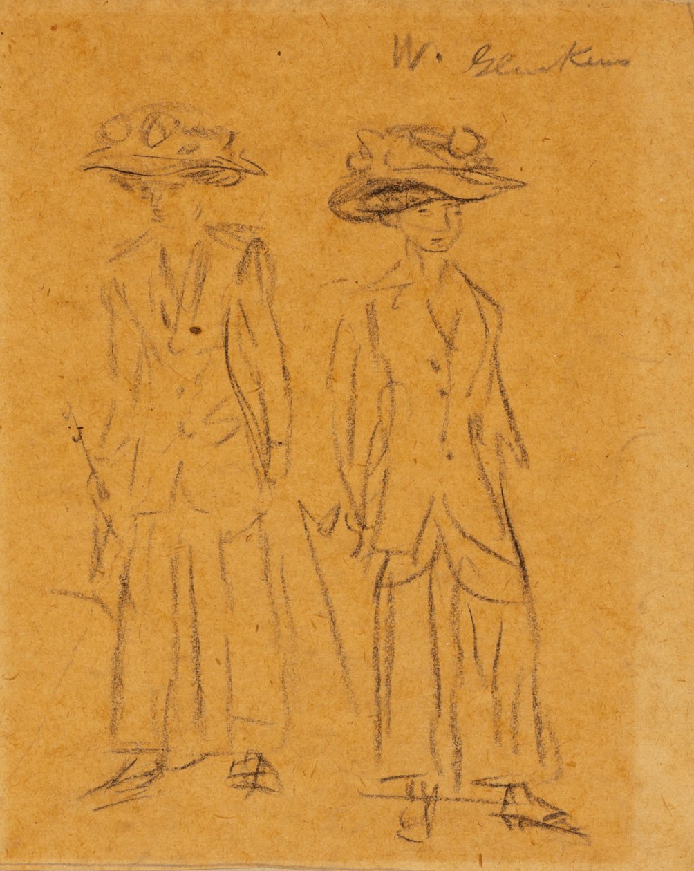 Duas mulheres de William James Glackens