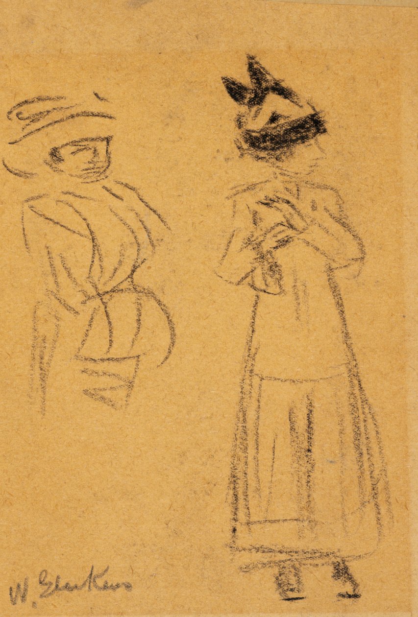 Duas mulheres de William James Glackens