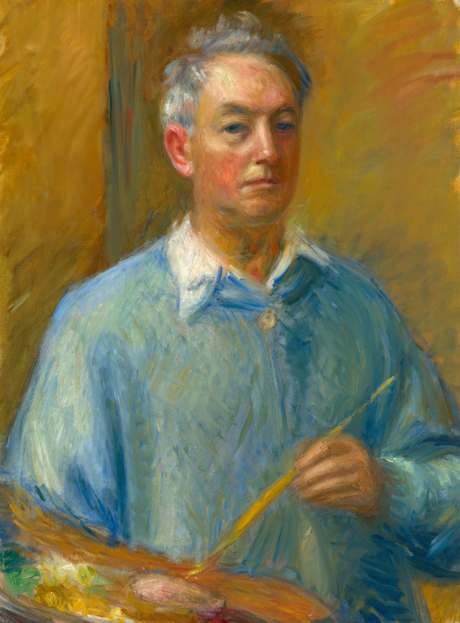William Glackens Self-Portrait, c. 1935. de William James Glackens