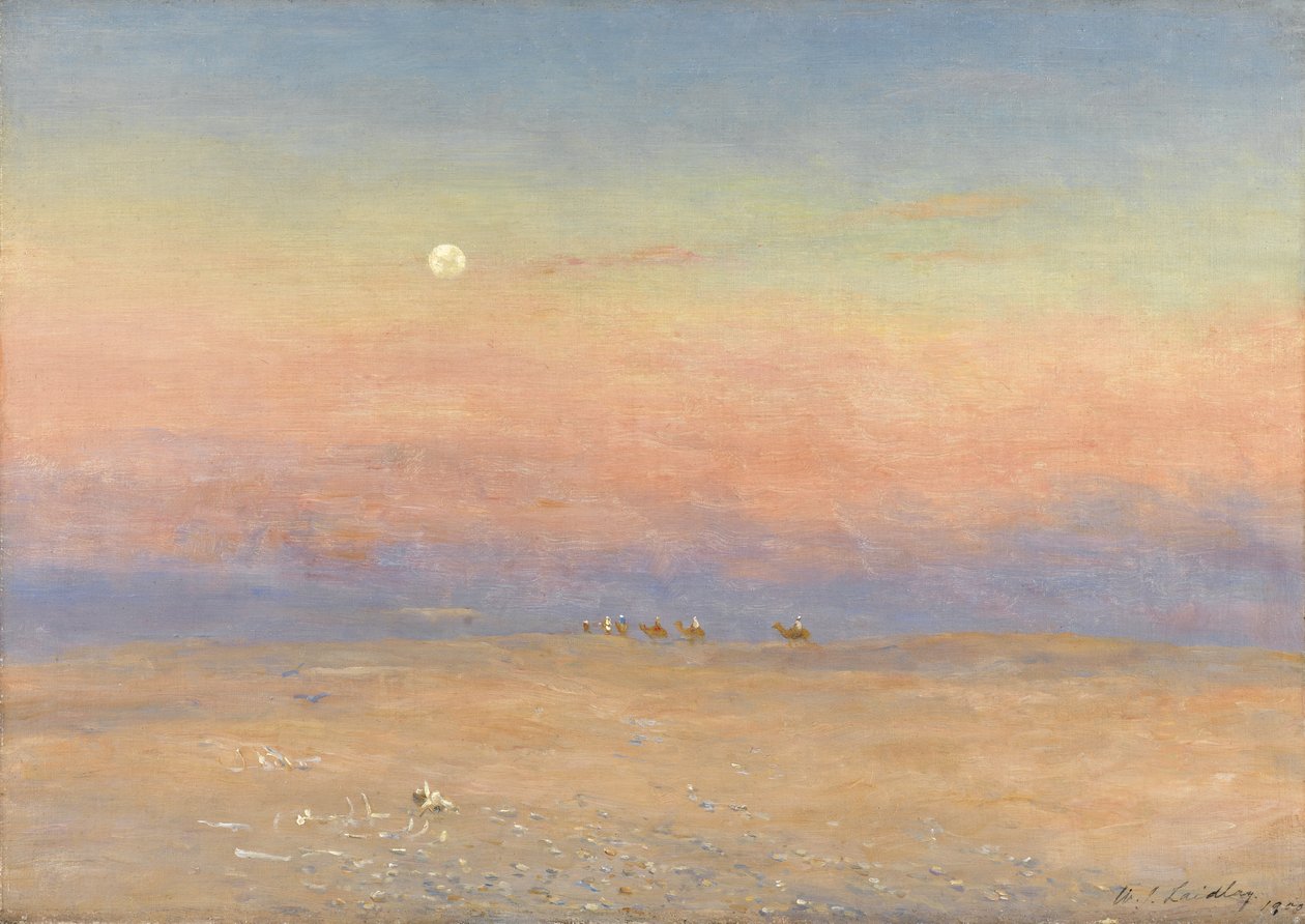 Caravana do Deserto, 1900 de William James Laidlay