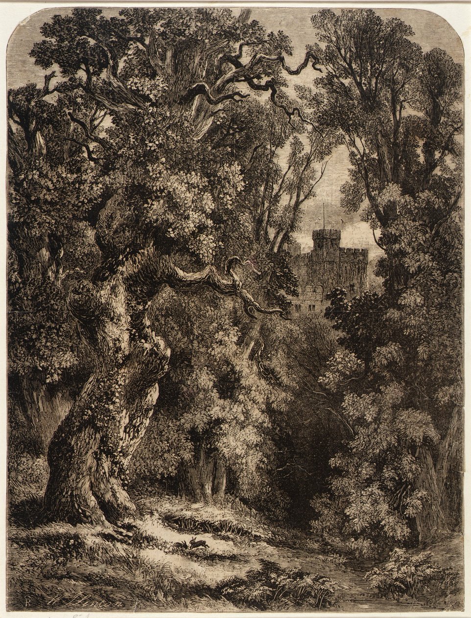 Paisagem de William James Linton
