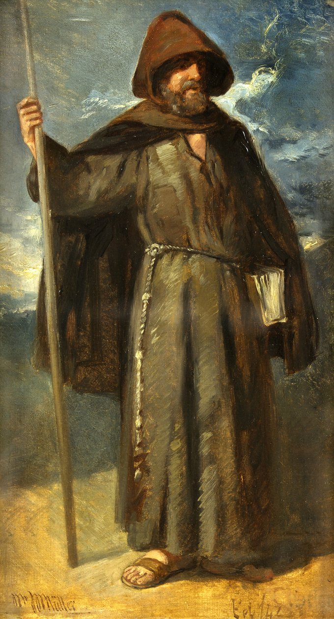 Um monge de William James Muller