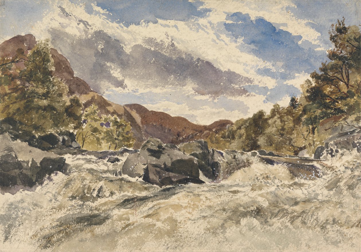 Uma Torrente de Montanha de William James Muller