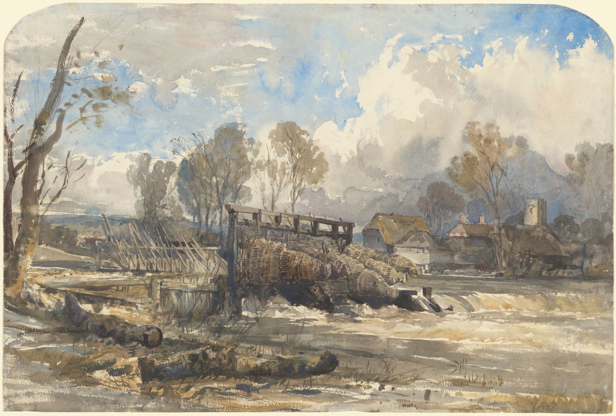 Eel Bucks em Goring de William James Muller
