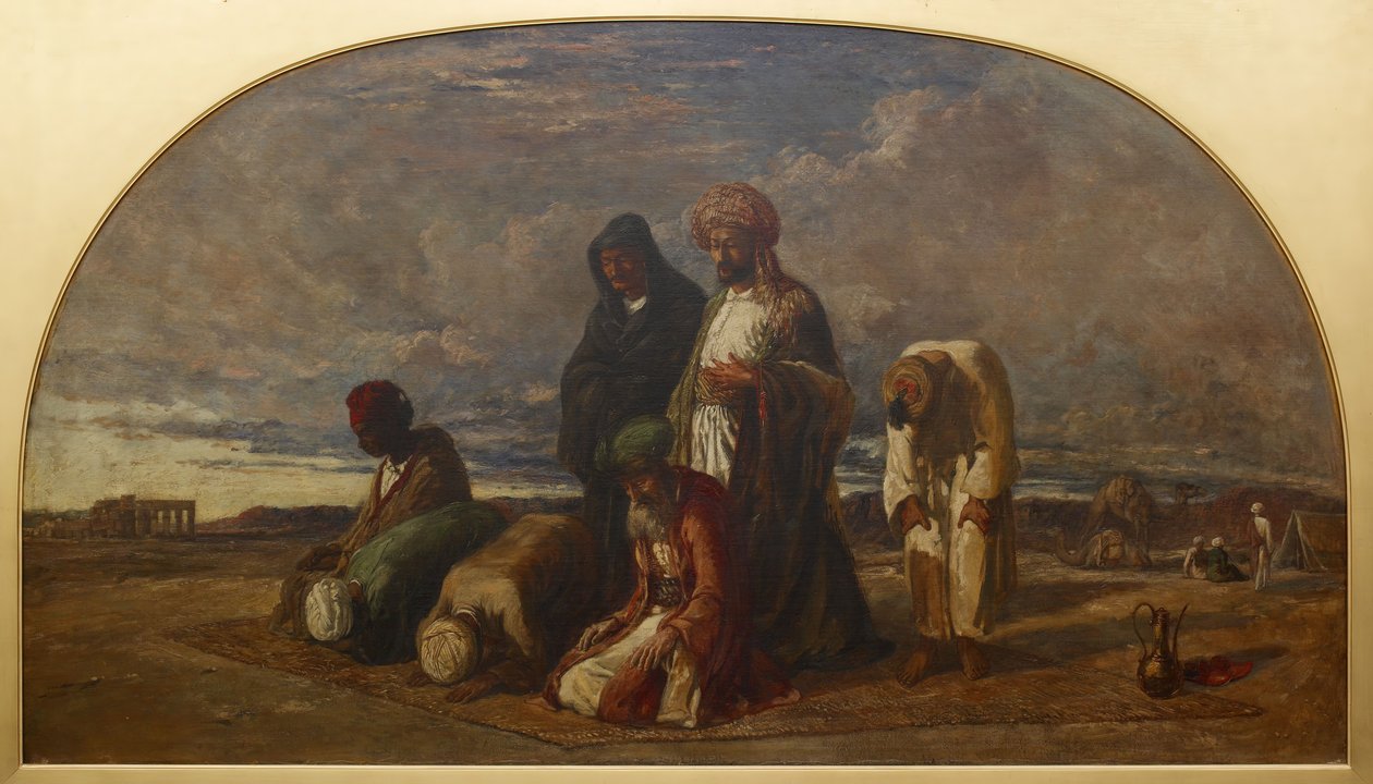 Preces no Deserto, 1840-1849. de William James Muller