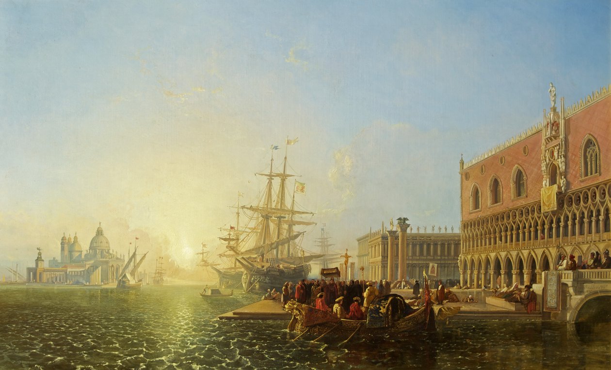 Palácio do Doge, Veneza de William James Muller