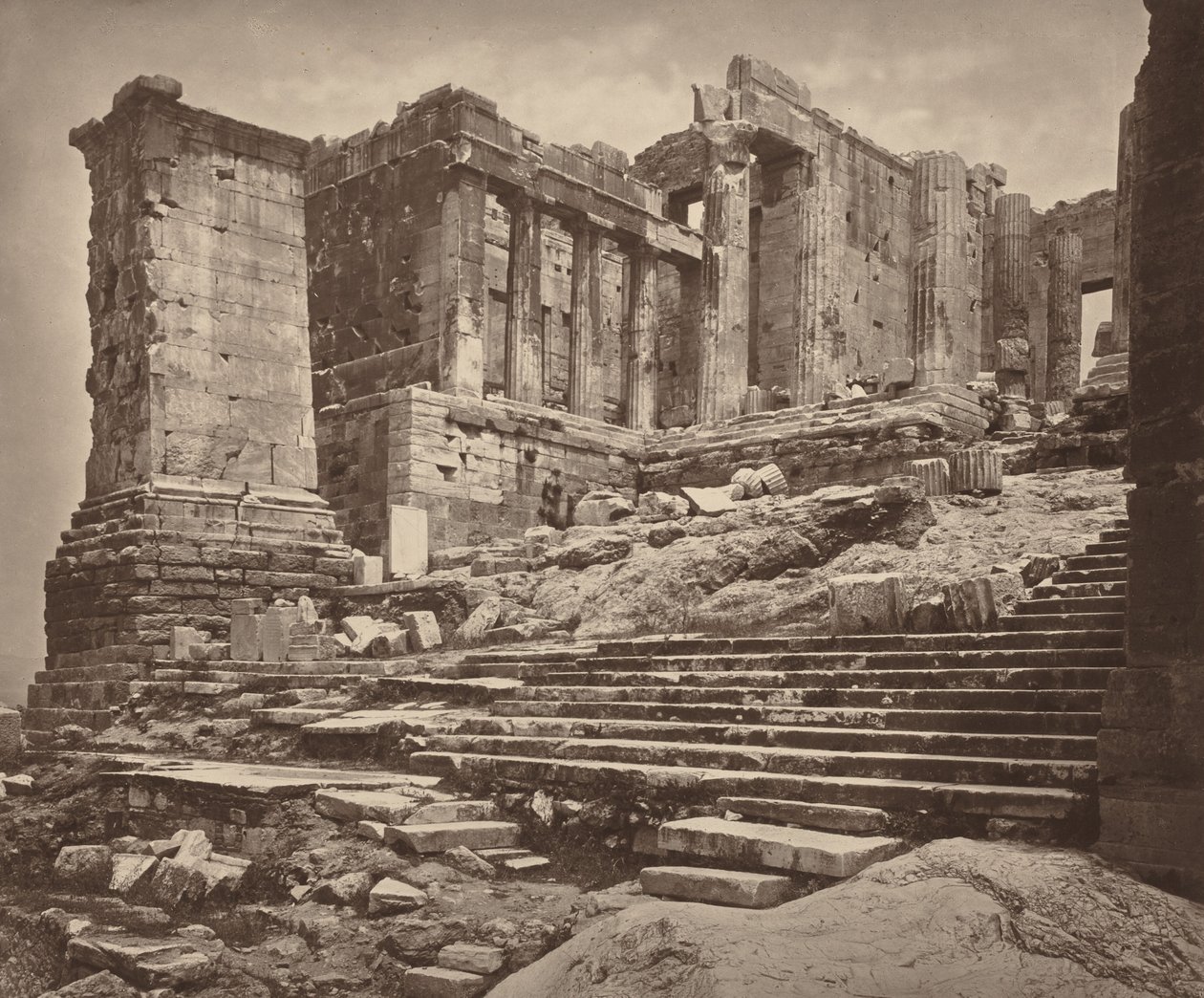 Propylaea do Sudoeste, 1882 (foto) de William James Stillman