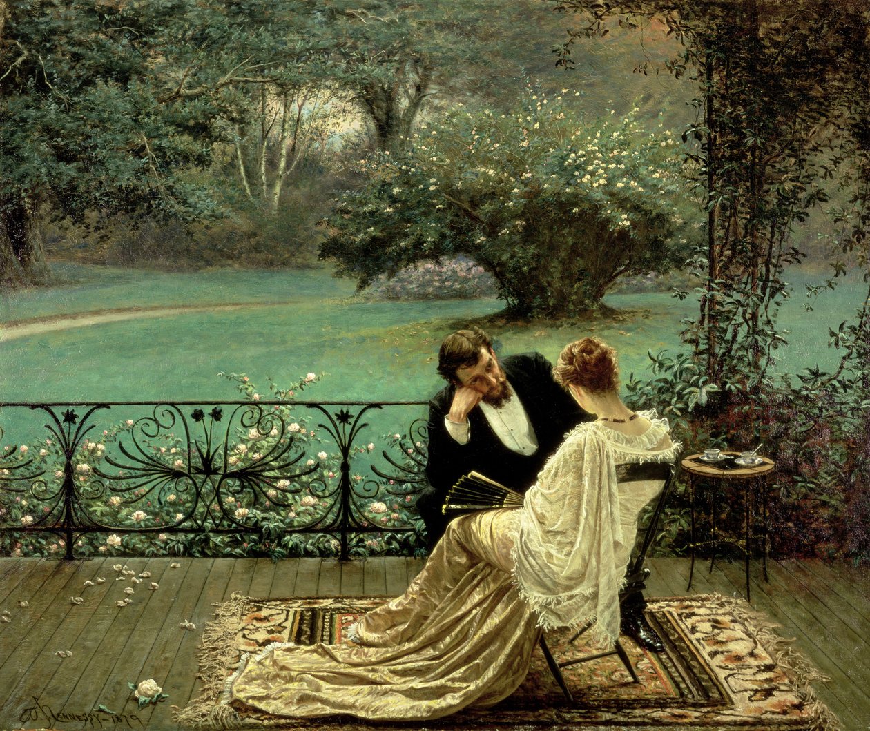 O orgulho de Dijon, 1879 de William John Hennessy