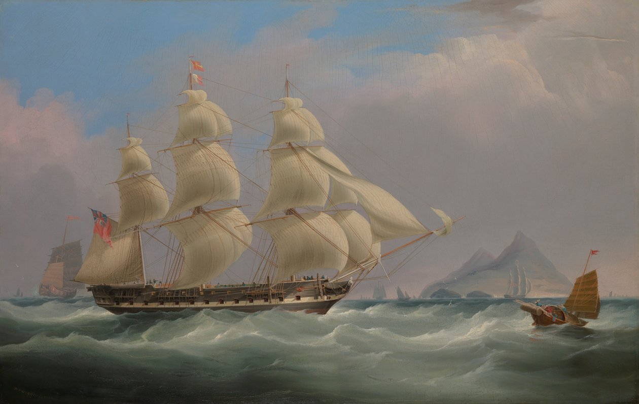 O East Indiamen "Asia de William John Huggins