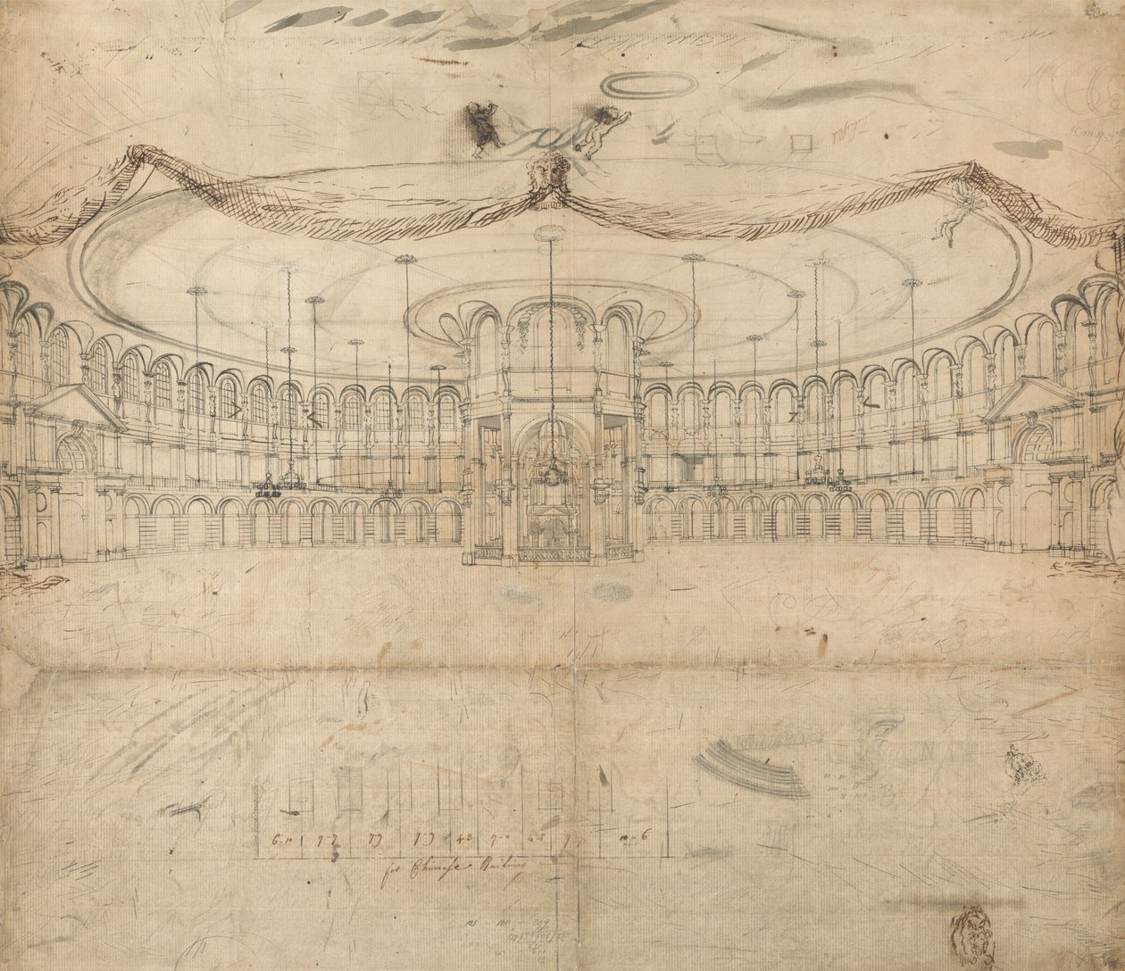 Design para o Rotunda, Ranelagh Gardens de William John Newton