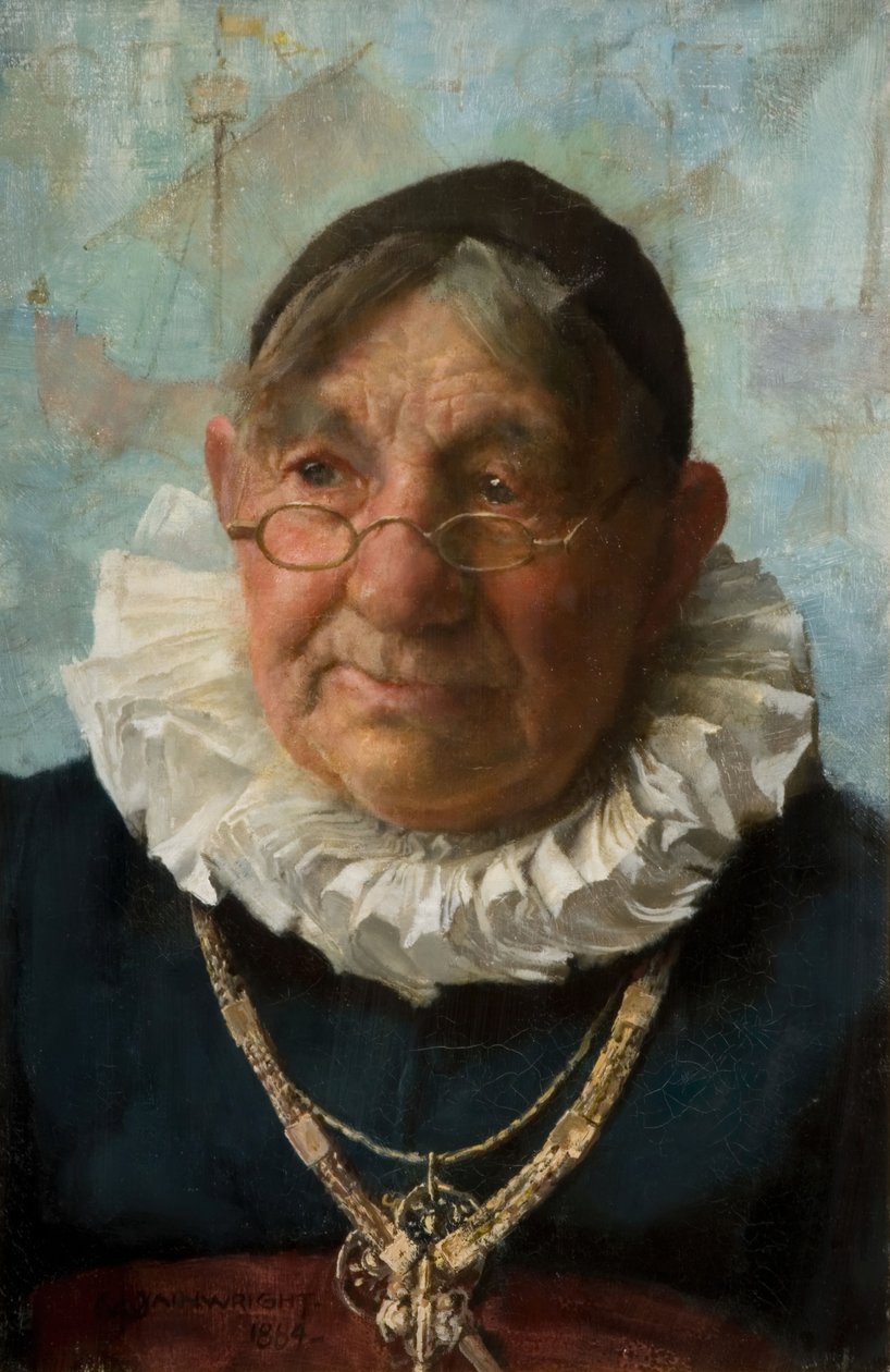O Velho Burgomestre, 1884. de William John Wainwright