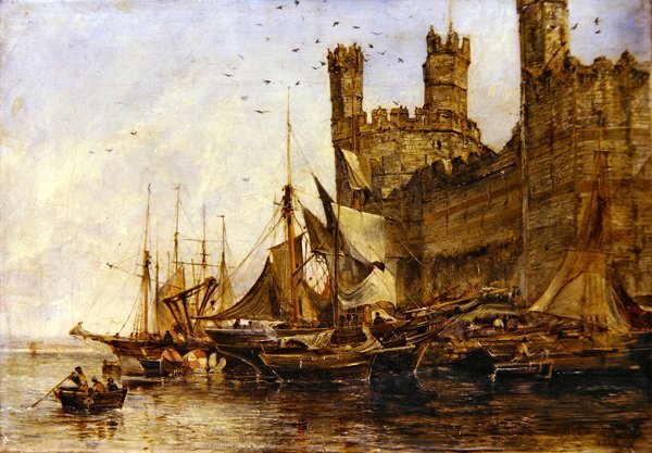 Castelo de Caernarvon de William Joseph J.C. Bond