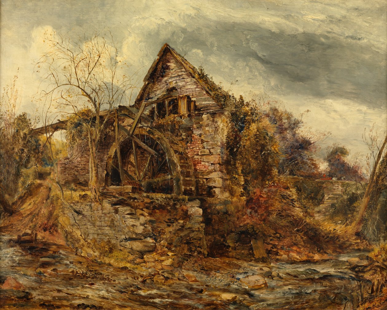 The Old Mill (óleo sobre tela) de William Joseph J.C. Bond