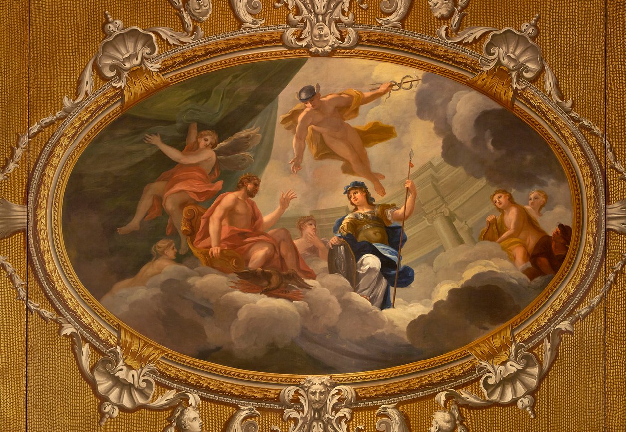 Teto da Galeria do Rei, Palácio de Kensington de William Kent